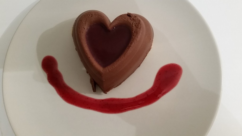 Coeur de Mousse au Chocolat